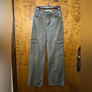 Tinseltown Olive Green Utility Pants